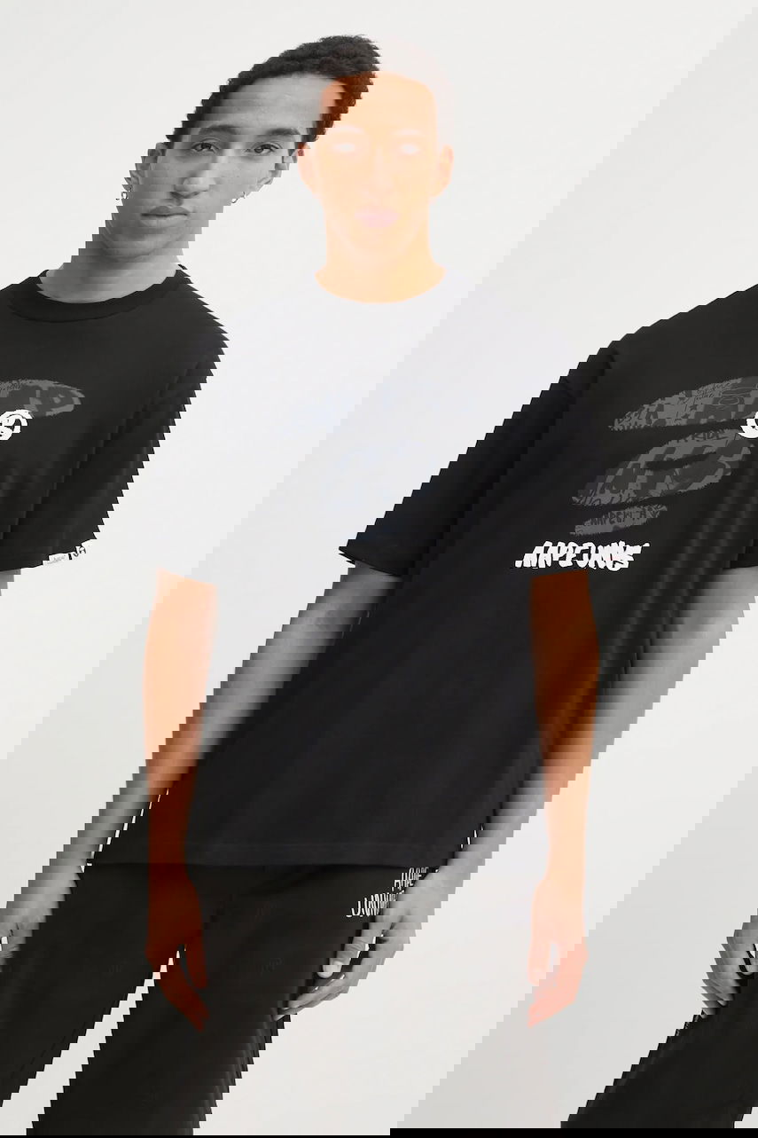 Тениска AAPE by A Bathing Ape Graphic Print T-Shirt Theme Main Черно | AAPTEM1753XXP, 0