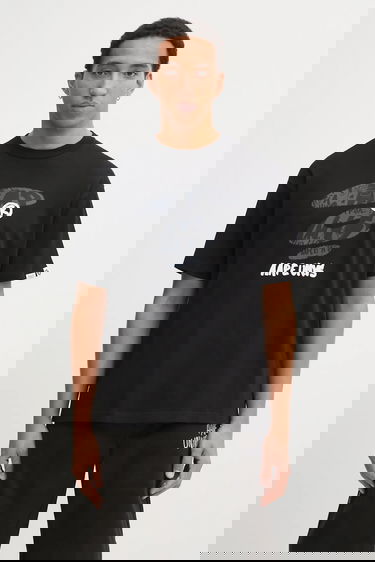 Тениска AAPE by A Bathing Ape Graphic Print T-Shirt Theme Main Черно | AAPTEM1753XXP, 0