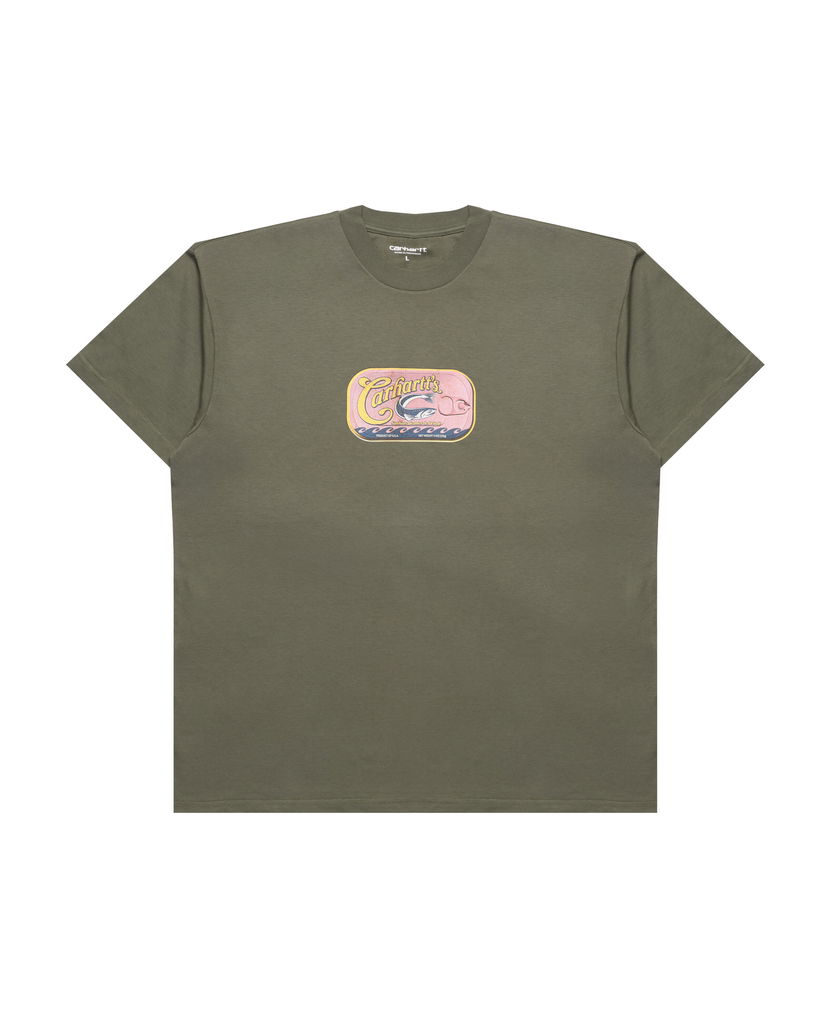 Тениска Carhartt WIP Short Sleeve Sardinas T-Shirt Зелено | I036005.11XX