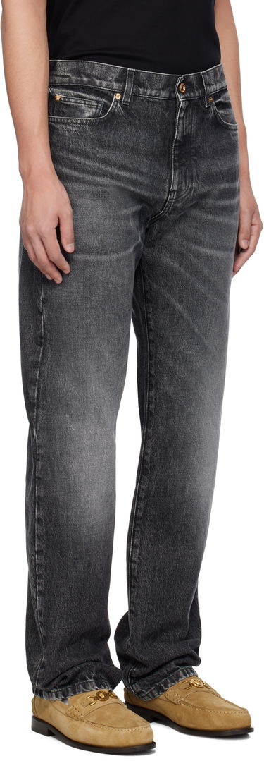 Дънки Versace Versace Stonewashed Jeans Черно | 1018911_1A13597, 1