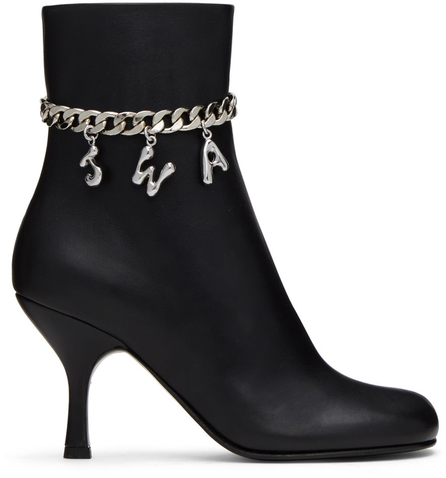 Облекло JW Anderson JW Anderson Charm Ankle Boots Черно | ANW41030A, 0