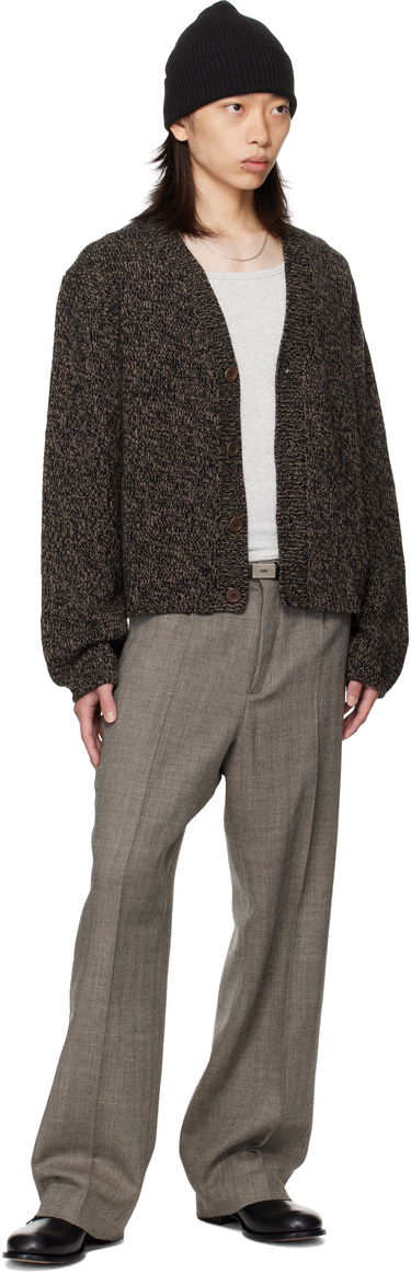 Пуловер OUR LEGACY OUR LEGACY Academy Knit Cardigan Кафяво | M4253AB, 3