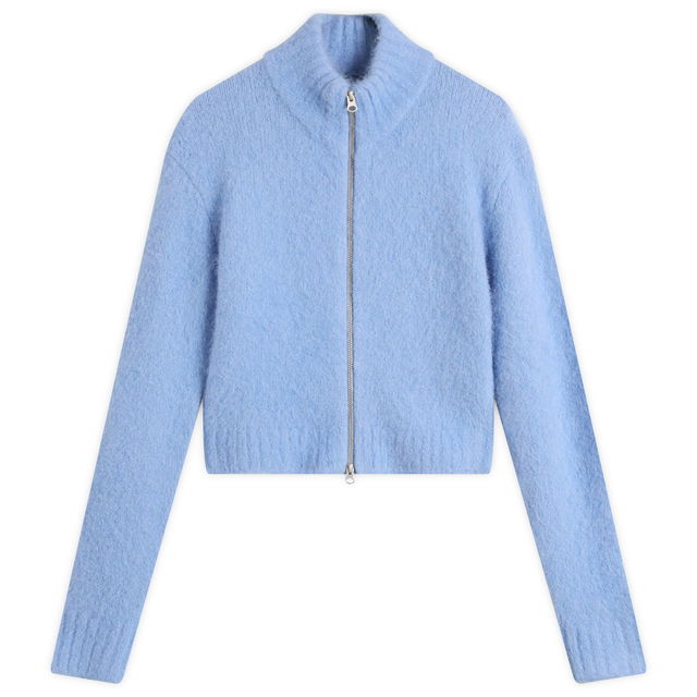 Sajeanne Cropped Zip Cardigan
