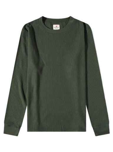 Тениска New Balance Made in USA Thermal Tee Зелено | MT23546-MTN