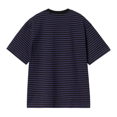 Тениска Carhartt WIP Short Sleeve Striped T-Shirt Лилаво | I033841_5, 1
