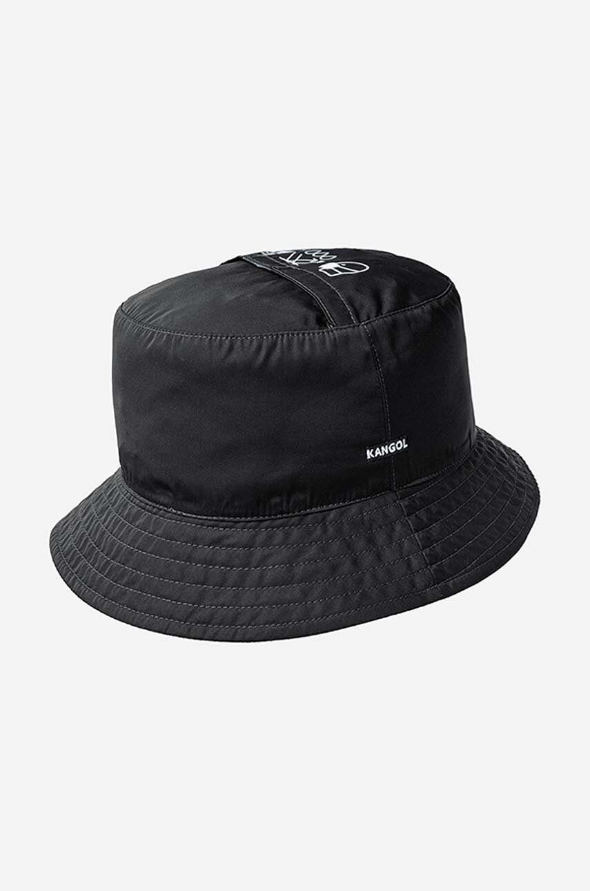 Шапка Kangol Bucket Hat Черно | K5332.BLACK, 1