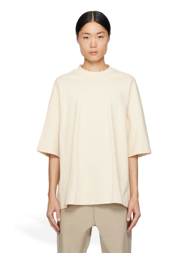 Тениска Fear of God Dropped Shoulder T-Shirt Бежово | FGLW50-004JER