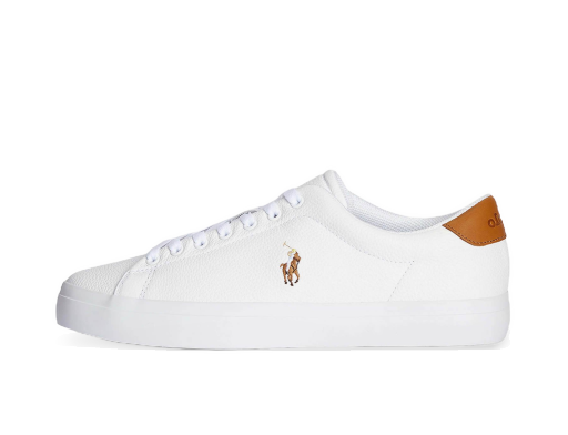 Кецове и обувки Polo by Ralph Lauren Longwood Leather Trainers Бяло | 816877702001