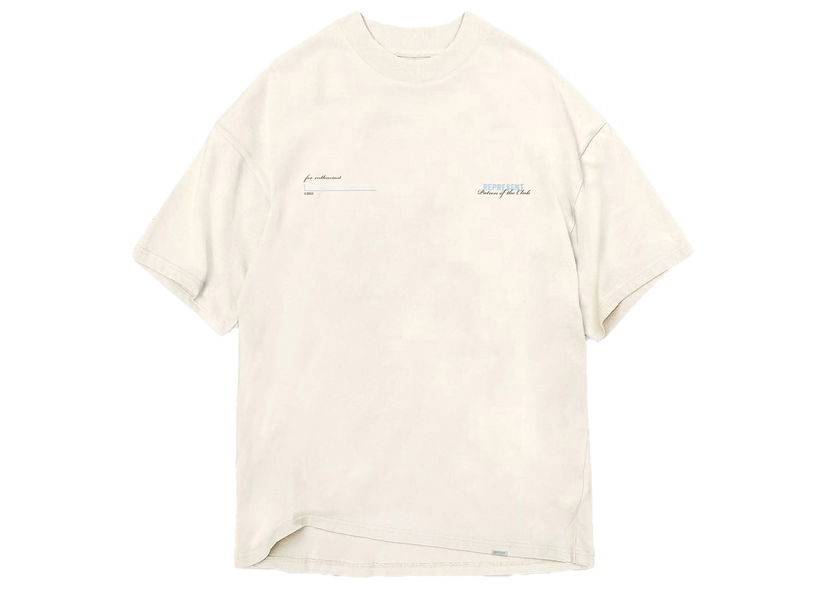Тениска Represent Clo Represent Patron Of The Club T-Shirt Flat White Бежово | MLM488-477