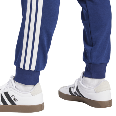 Спортни панталони adidas Performance 3-Stripes Fleece Track Pants Синьо | JD1859, 4