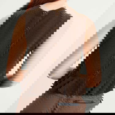 Жилетка Cecilie Bahnsen Bill Vest Кафяво | 225KNI53002, 5