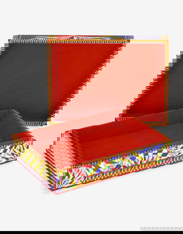 Домашен декор Dolce & Gabbana Dolce & Gabbana Sicilian Sun Print Large Decorative Plexiglass Box Многоцветен | TCC201TCAMYUC067, 3