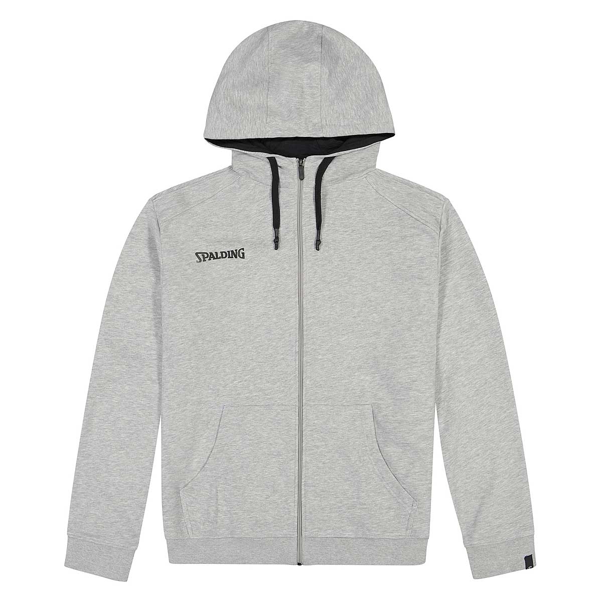 Суитчър Spalding Flow Hooded Zipper Jacket Сиво | 40221511-GM, 0