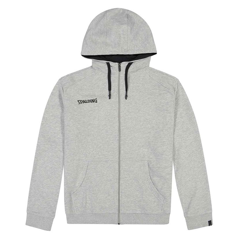 Суитчър Spalding Flow Hooded Zipper Jacket Сиво | 40221511-GM