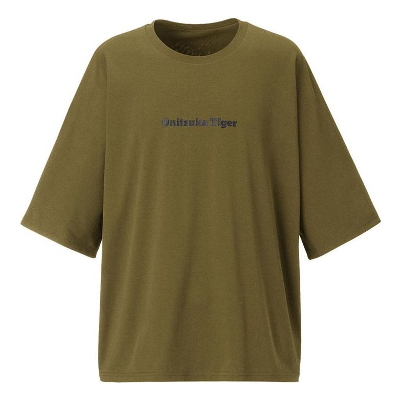 Тениска Onitsuka Tiger Graphic Reversible T-shirt Зелено | 2183B235-300
