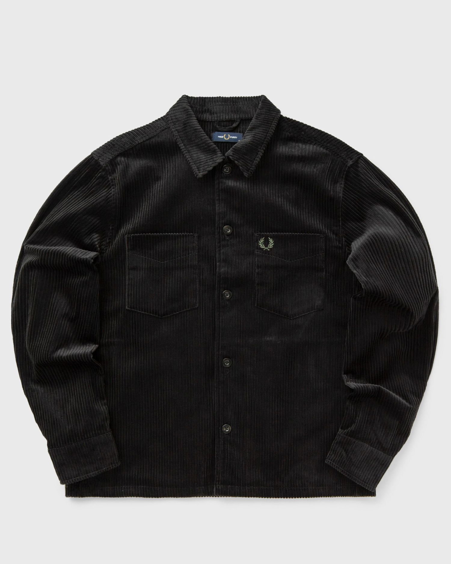Риза Fred Perry Corduroy Overshirt With Long Sleeves Черно | M8723-102, 0