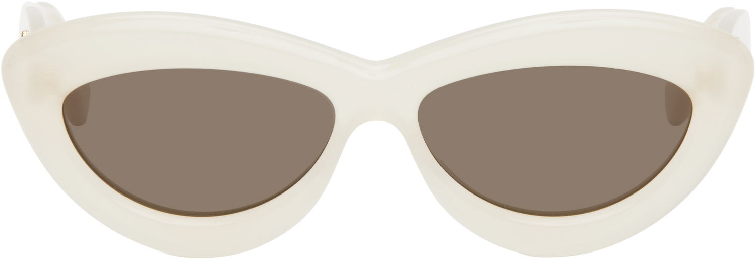 Слънчеви очила Loewe Curvy Sunglasses Бяло | LW40096I 192337156458, 0