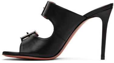 Аксесоари Amina Muaddi Amina Muaddi Millie Heeled Sandals Черно | MILLIE SLIPPER ST NAPPA, 2