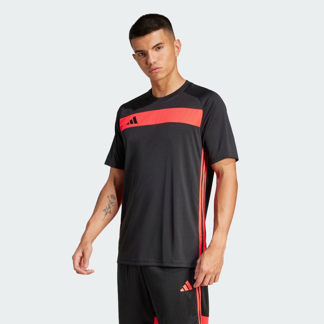 Тениска adidas Performance Tiro 25 Black Training T-Shirt Черно | JM3588, 0