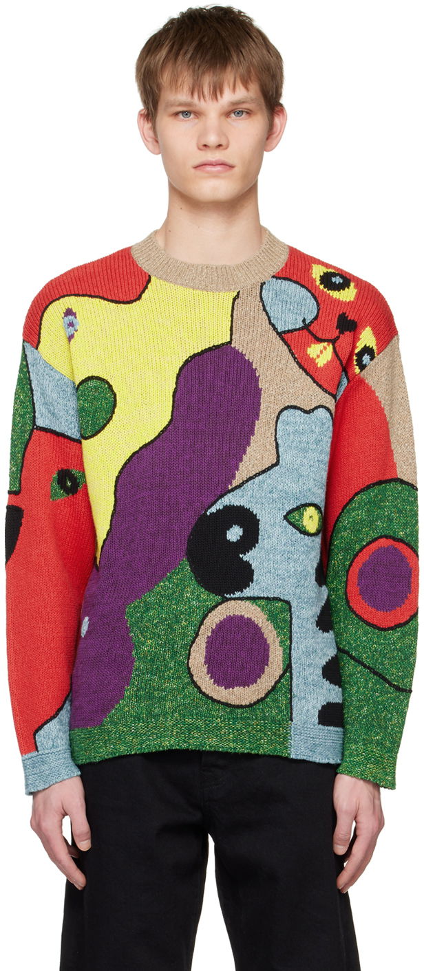 Пуловер KENZO Paris Многоцветен | FD55PU3653CF, 0