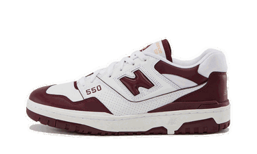 Кецове и обувки New Balance 550 "White Burgundy" Бургунди | BB550BZ1, 0
