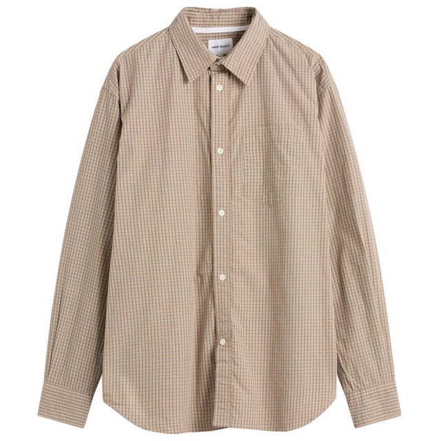 Ole Oversize Poplin Check Shirt