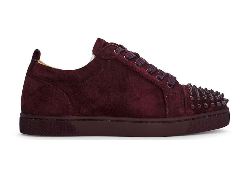 Кецове и обувки Christian Louboutin Louboutin Louis Junior Spikes Червено | 3160934 R514, 0