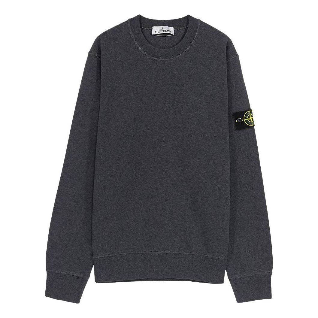 Пуловер Stone Island Classic Fleece Crewneck Sweatshirt Сиво | 761563051-V0M67, 0