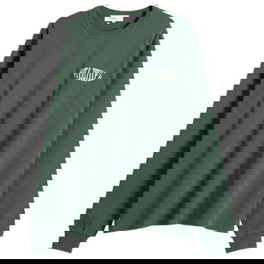 Тениска Palmes Angels Long Sleeve T-Shirt Зелено | P15-0034-777, 0