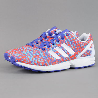 Кецове и обувки adidas Originals ZX Flux Weave Червено | b34473, 1
