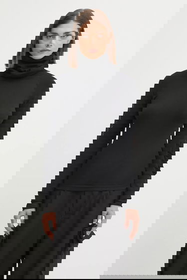 Пуловер Y-3 Y-3 Hooded Knit Turtleneck Top Черно | JX2301, 0