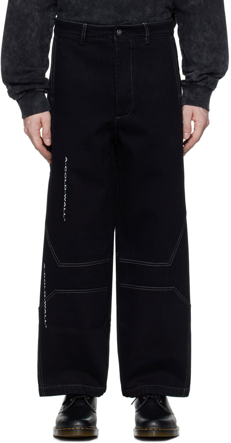 Карго панталони A-COLD-WALL* A-COLD-WALL* Format Jeans Черно | ACWMJS042, 0