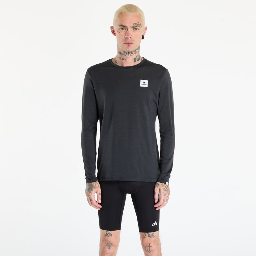 Тениска Saysky Reflective Logo Pace Long Sleeve Сиво | OMRLS20C9001