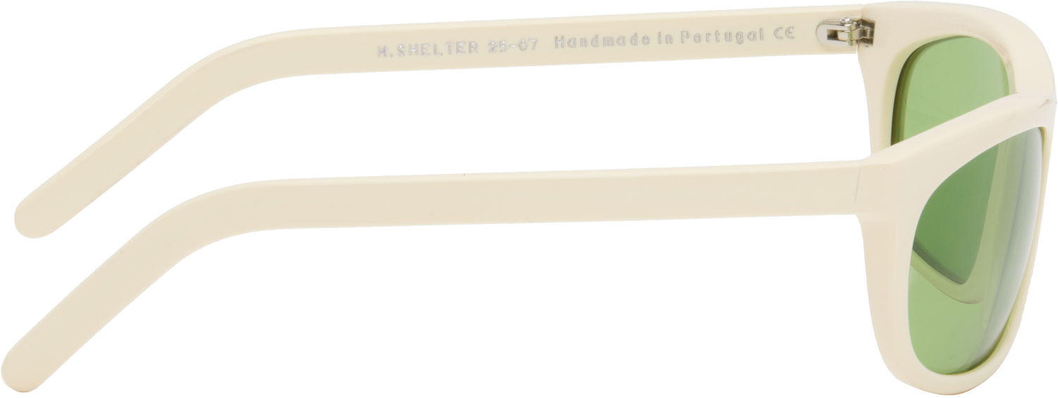 Слънчеви очила OUR LEGACY Our Legacy Shelter Sunglasses Бяло | A4258SCG, 1