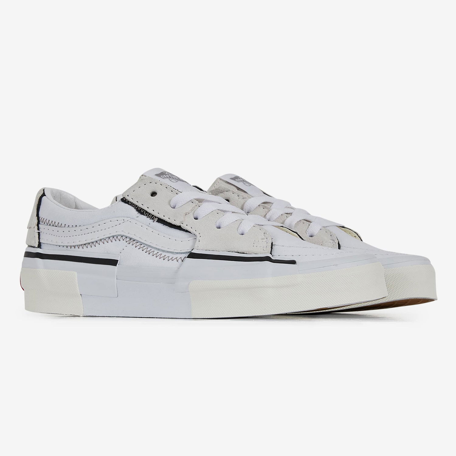 Кецове и обувки Vans SK8-Low Reconstruct Blanc Бяло | VN0009QSW001, 1