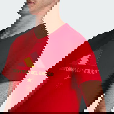 Тениска adidas Originals Spain WWC 2023 Winners Червено | JF8942, 6