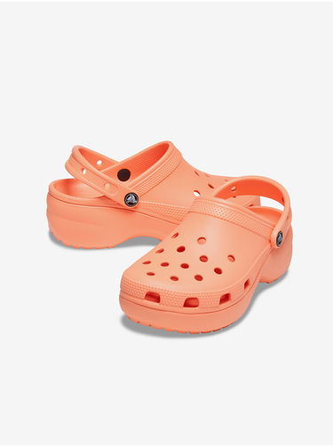 Кецове и обувки Crocs Classic Platform Clog Оранжево
 | 206750_83E, 2