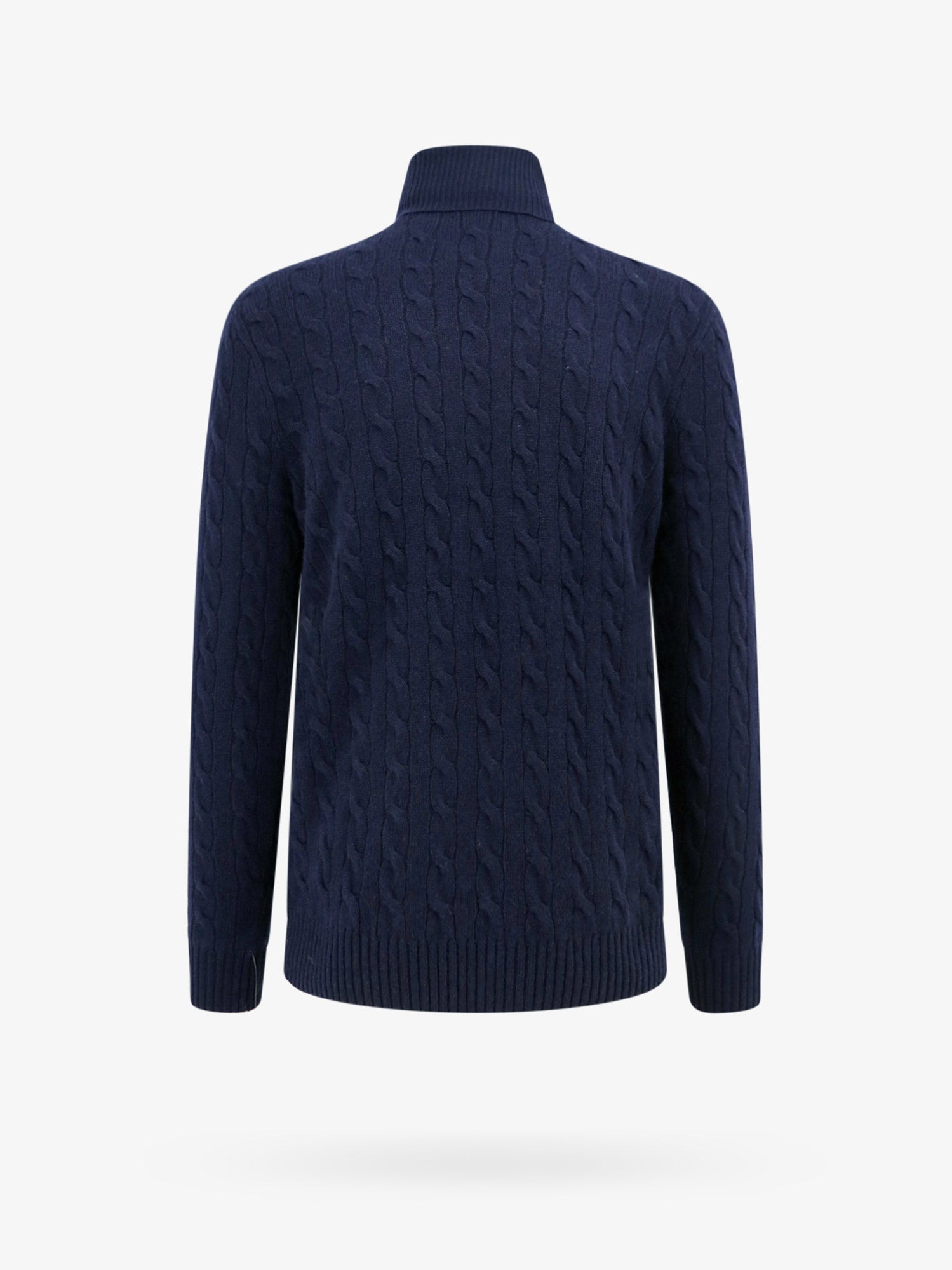Пуловер Polo by Ralph Lauren Turtleneck Cable-Knit Синьо | 710876836005, 1