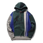 Series Splicing Loose Pullover Hoodie