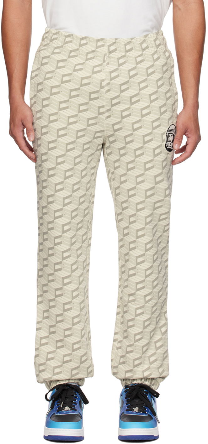 Спортни панталони BILLIONAIRE BOYS CLUB Billionaire Boys Club Printed Sweatpants Бежово | B23110, 0