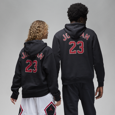 Суитчър Jordan Essentials Holiday Fleece Pullover Hoodie Черно | FD7465-010, 2