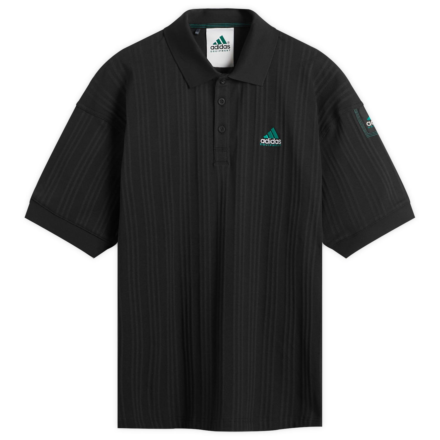 Поло тениска adidas Originals Golf EQT Polo Черно | JW9874, 0