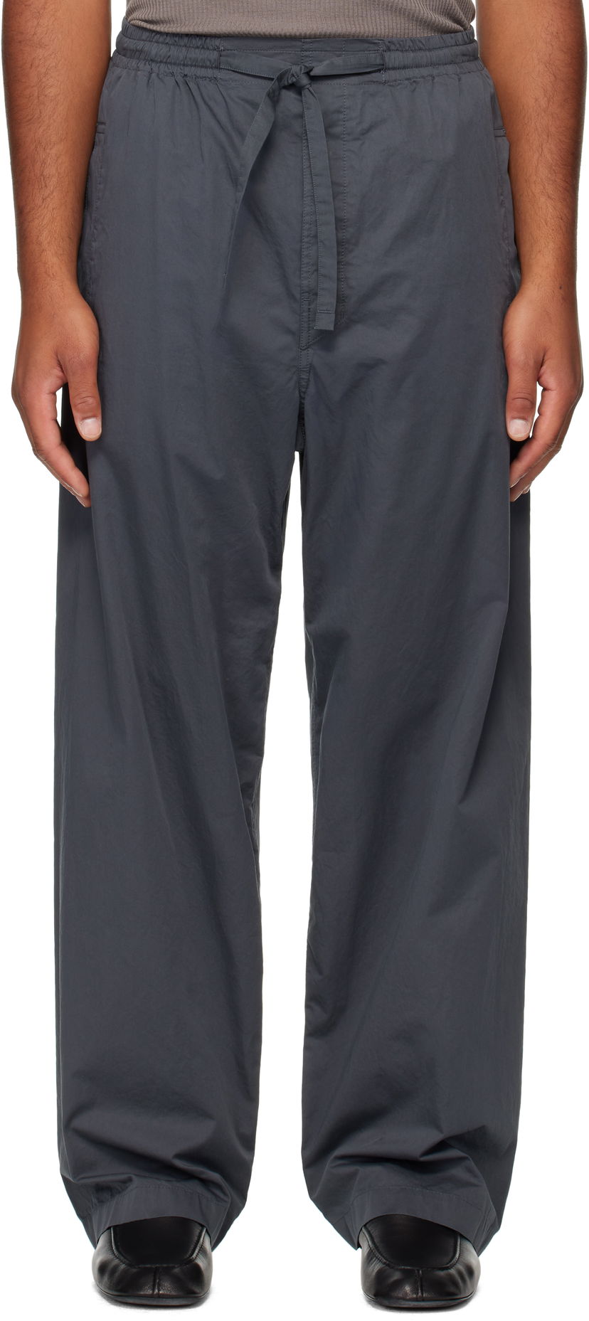 Панталони LEMAIRE Lemaire Pyjama Trousers Сиво | PA1211 LF1207