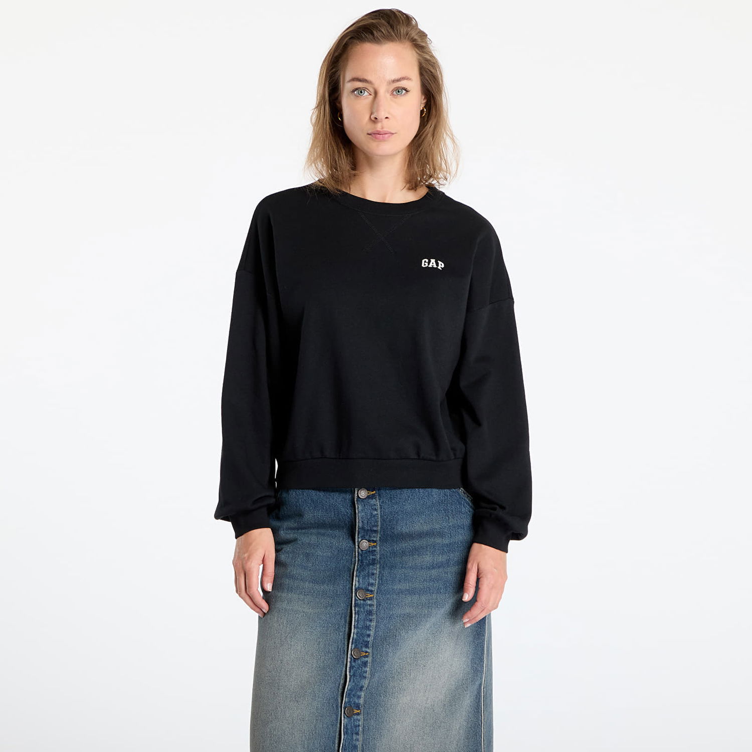 Суитчър GAP Mini Logo Hoodie Черно | 476351-03, 0
