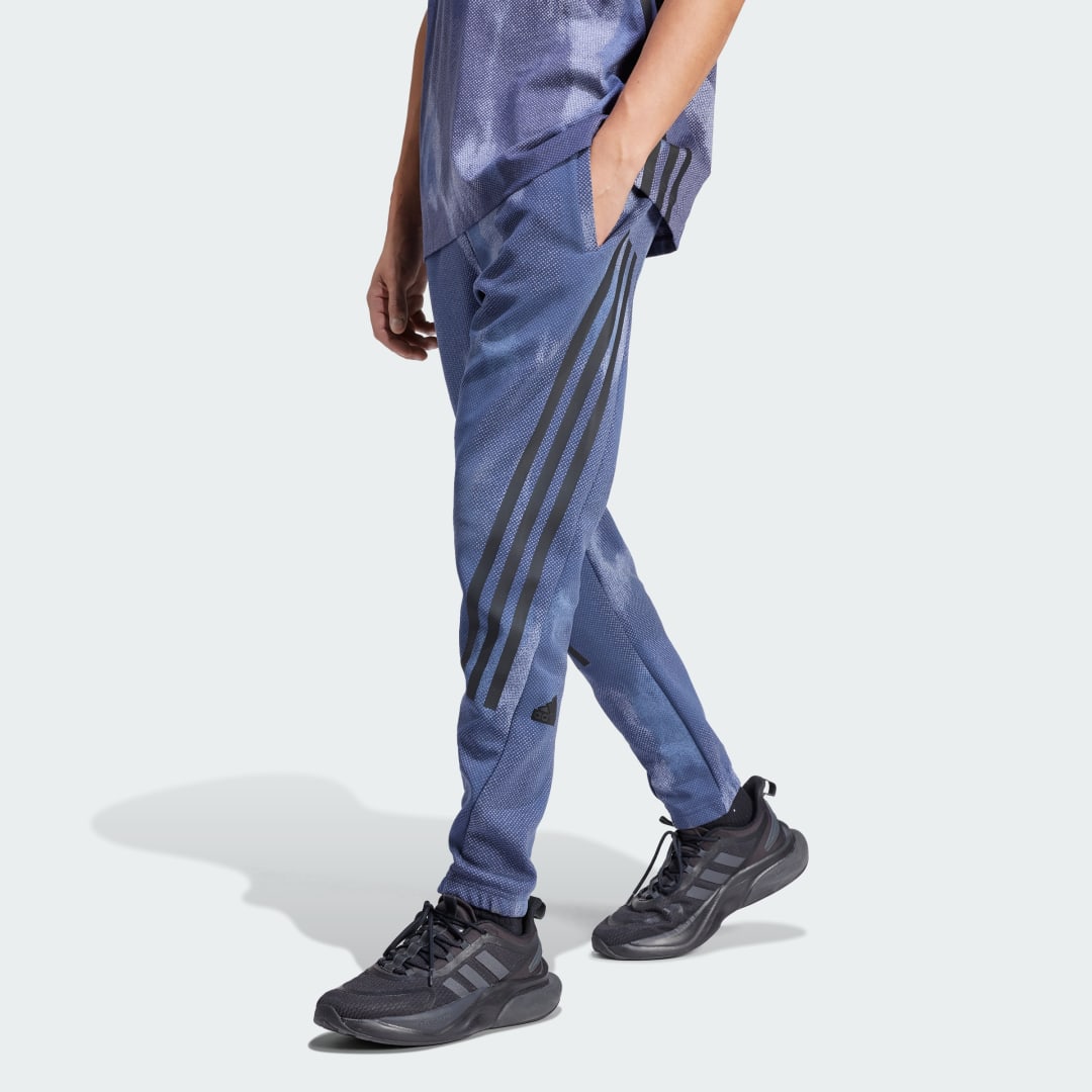 Спортни панталони adidas Performance Future Icons 3-Stripes Pants Синьо | IR9216, 0