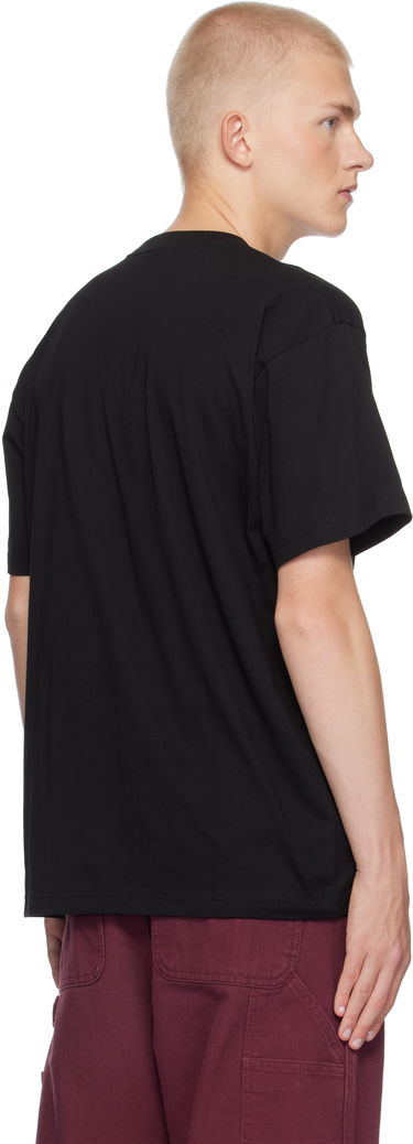 Тениска Carhartt WIP Black BIB Graphic Print T-Shirt Черно | I033962, 2