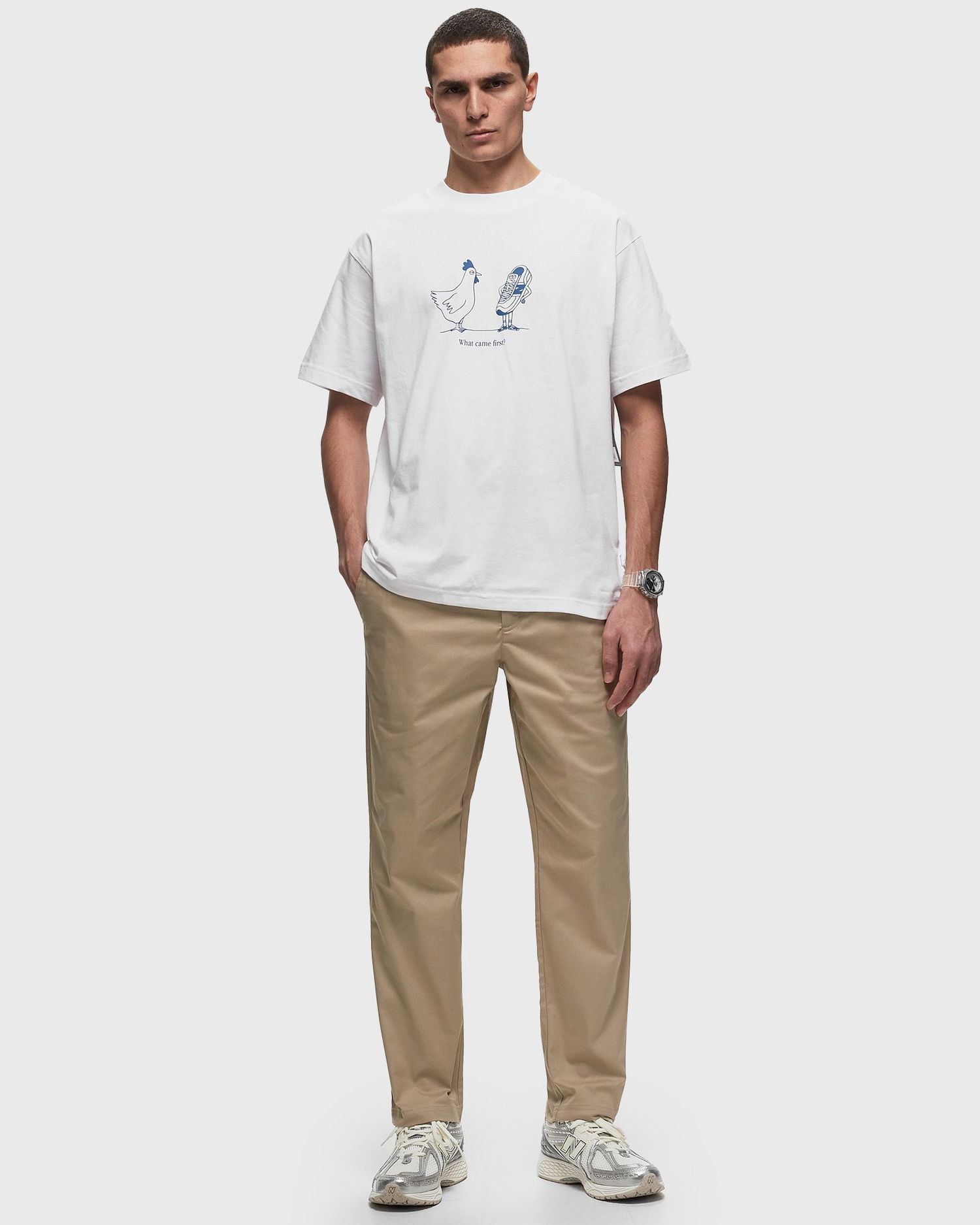Панталони и дънки New Balance Trousers Бежово | MP41575SOT, 1