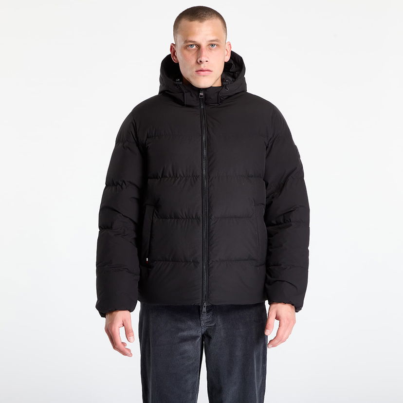 Пухо яке Tommy Hilfiger Jacket Down Hooded Puffer Jacket Black Черно | MW0MW40616-BDS