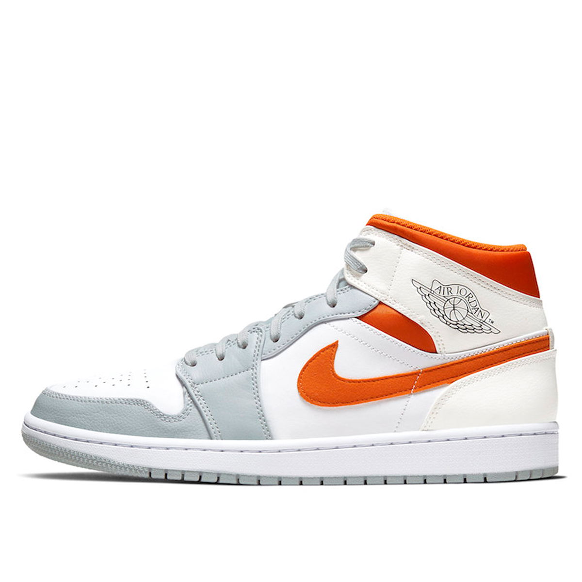 Кецове и обувки Jordan Air Jordan 1 Mid "Starfish" Бяло | CW7591-100, 1