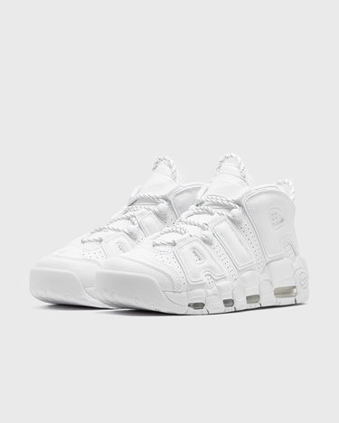 Кецове и обувки Nike Air More Uptempo "Triple White" Бяло | 921948-100, 1